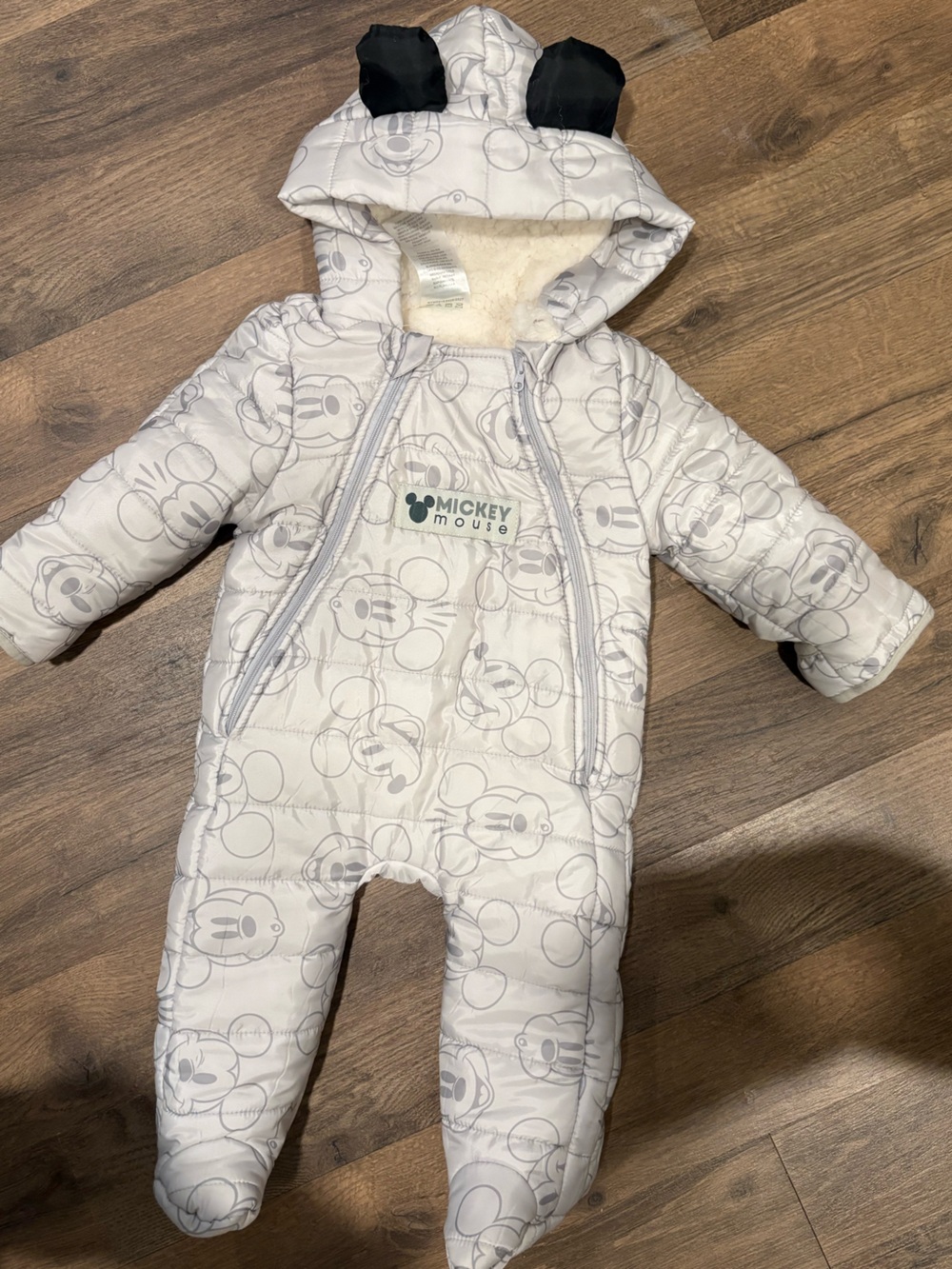 Mickey Mouse snowsuit